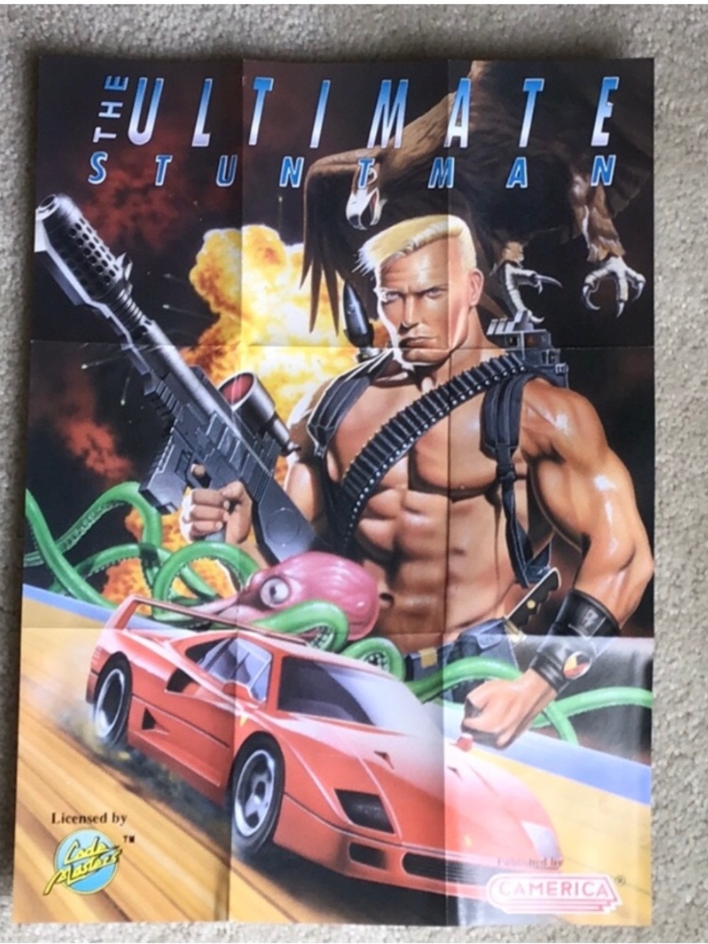 Vintage The Ultimate Stuntman Nintendo NES Video Game, 1991 - Picture 13 of 15